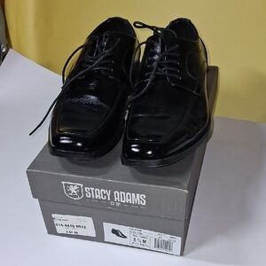 Stacy Adams Glossy Black Oxfords